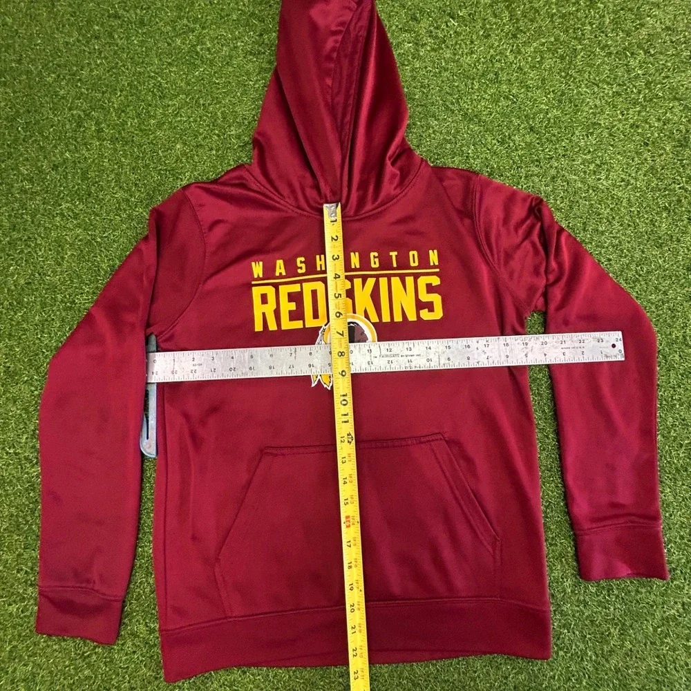 Washington Redskins Youth XL 18/20 Hoodie Burgundy NFL Team Apparel Sweatshirt